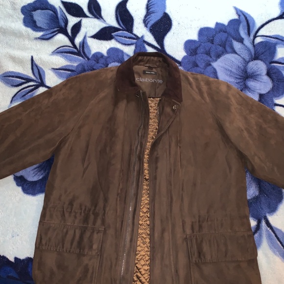 (Brown) Claiborne Jacket - Picture 3 of 5